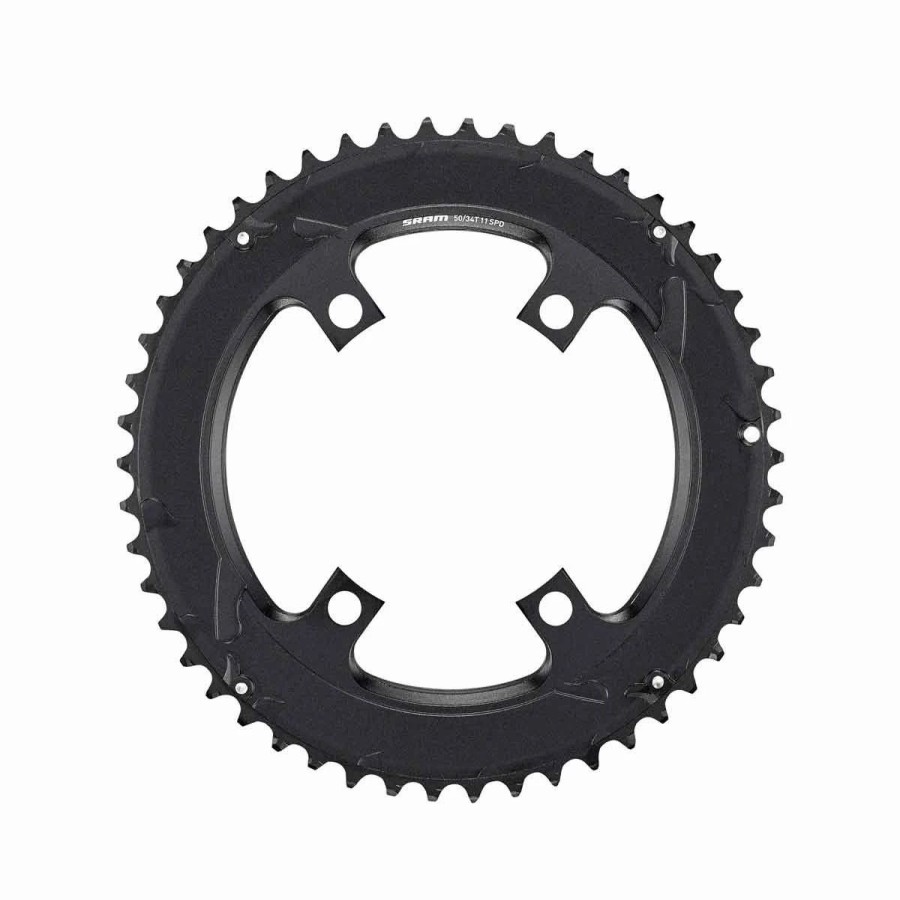 Bike Chainrings | * Sram 11-Speed Asymmetric Chainring 2022 Black