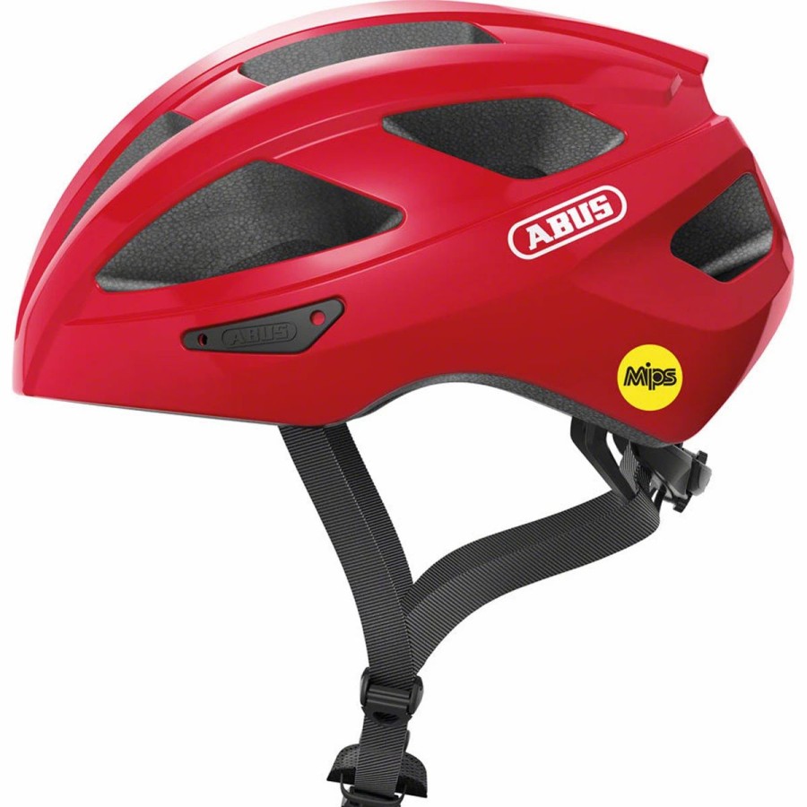 Bike Helmets | * Abus Macator Mips *Damaged Packaging* Blaze Red