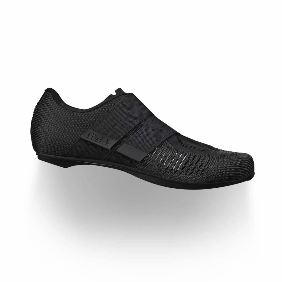 Bike Shoes | * Fizik Vento Powerstrap R2 Aeroweave Road Cycling Shoes *Damaged Packaging* Black/Black