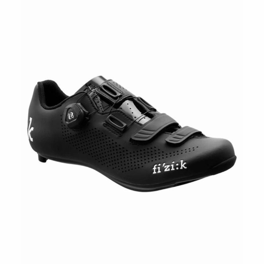 Bike Shoes | * Fizik R4B Road Shoes Men Boa Carbon Black / White 37 Damaged Packaging