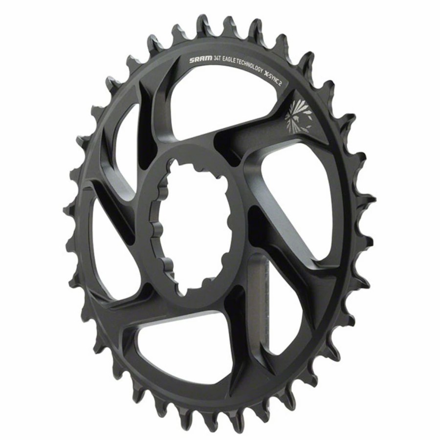 Bike Chainrings | * Sram Eagle X-Sync 2 Oval 12-Speed Chainring 2022 Black