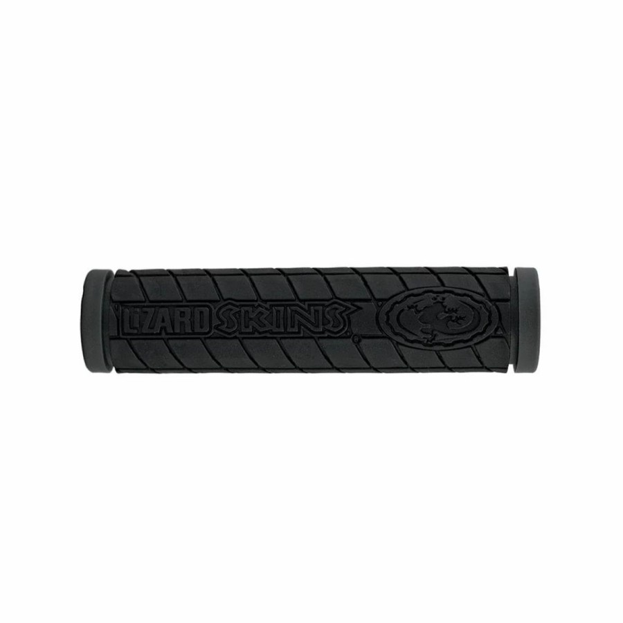 Bike Grips | * Lizard Skins Dual Compound Logo Grips Black