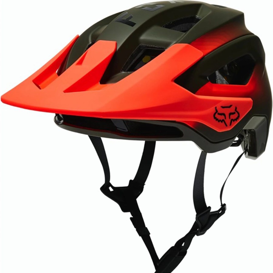 Bike Helmets | * Fox Racing Speedframe Pro Fade Mtb Helmet Olive Green