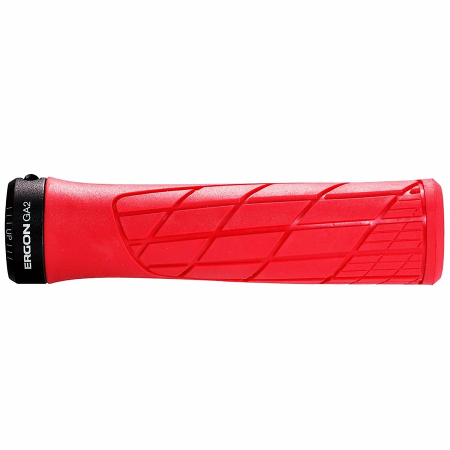 Bike Grips | * Ergon Ga3 Mountain Bike Grips Red