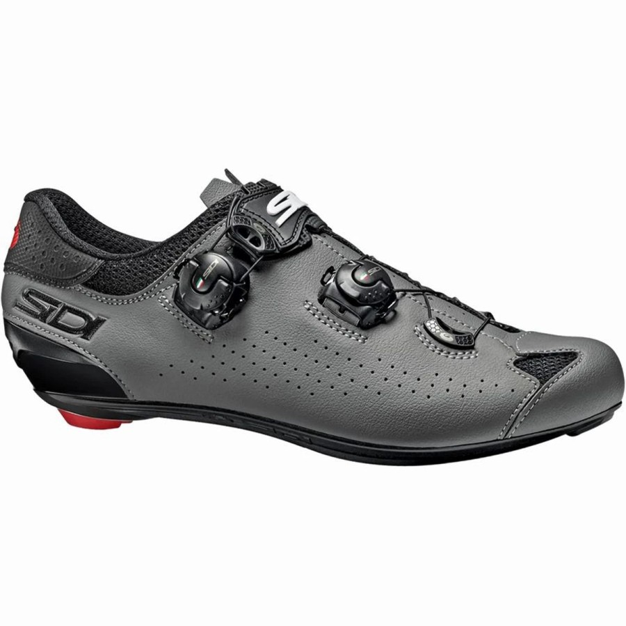 Bike Shoes | * Sidi Genius 10 Road Cycling Shoes Black/Grey