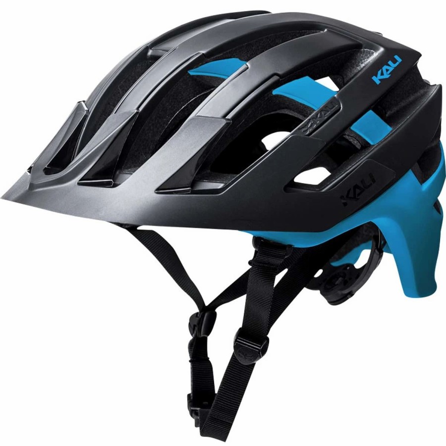 Bike Helmets | * Kali Protectives Kali Interceptor Bike Helmet (Dual Matte Black/Blue M/L)