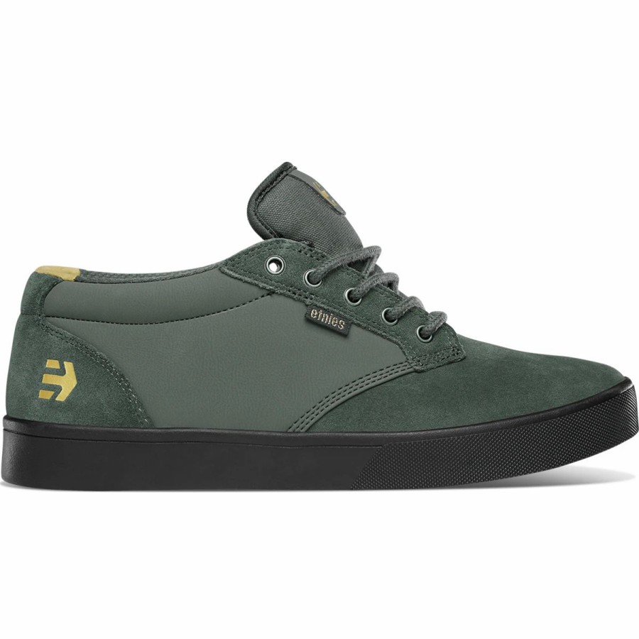 Bike Shoes | * Etnies Jameson Mid Crank Mtb Shoes Dark Green