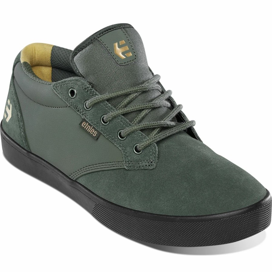 Bike Shoes | * Etnies Jameson Mid Crank Mtb Shoes Dark Green