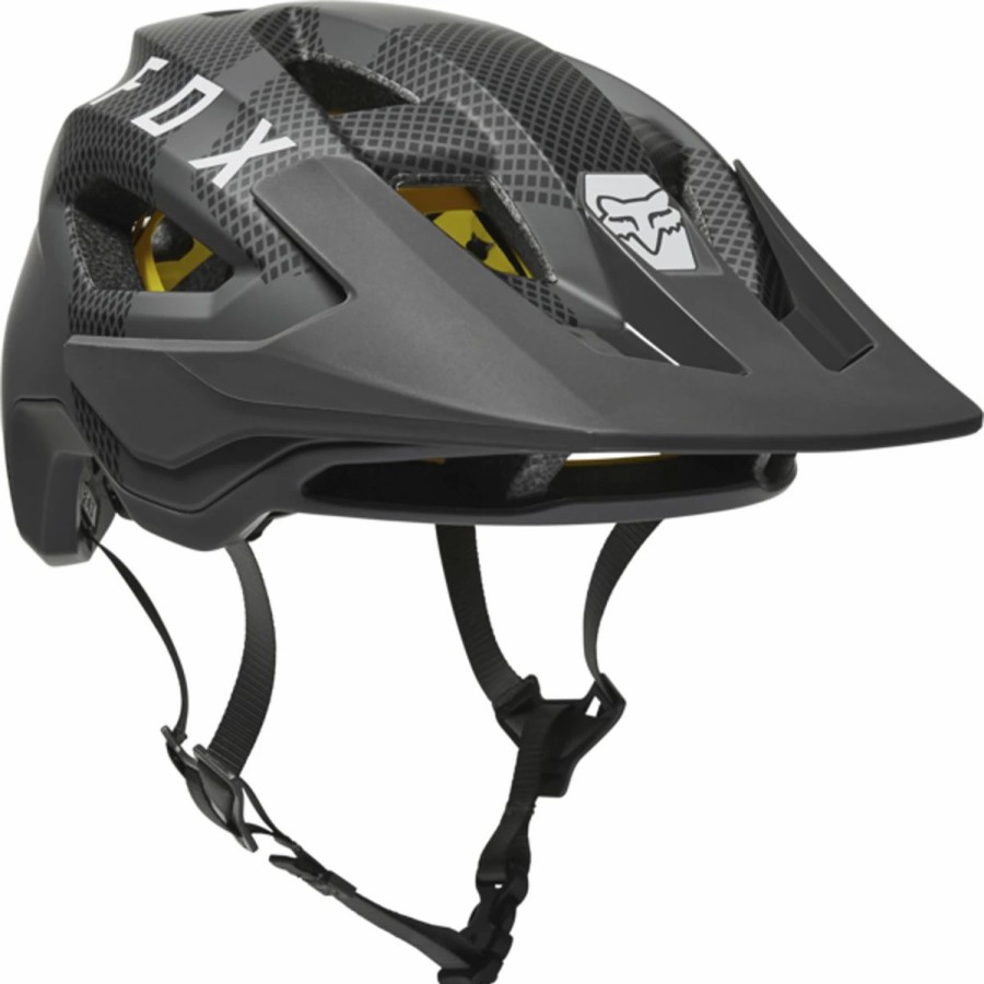 Bike Helmets | * Fox Racing Speedframe Camo Mtb Helmet Grey