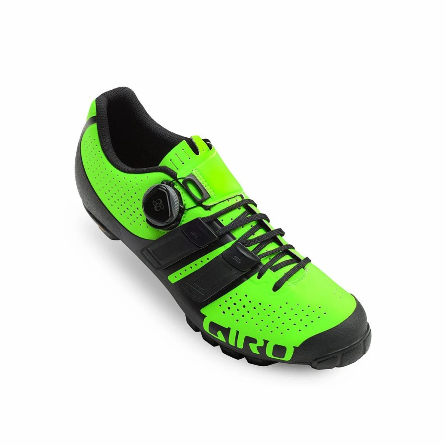 Bike Shoes | * Giro Code Techlace Mtb Shoes Lime/Black