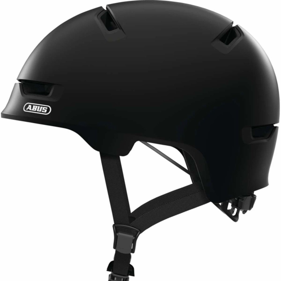 Bike Helmets | * Abus Scraper 3.0 Bike Helmet (Velvet Black Medium) *Damaged Packaging*