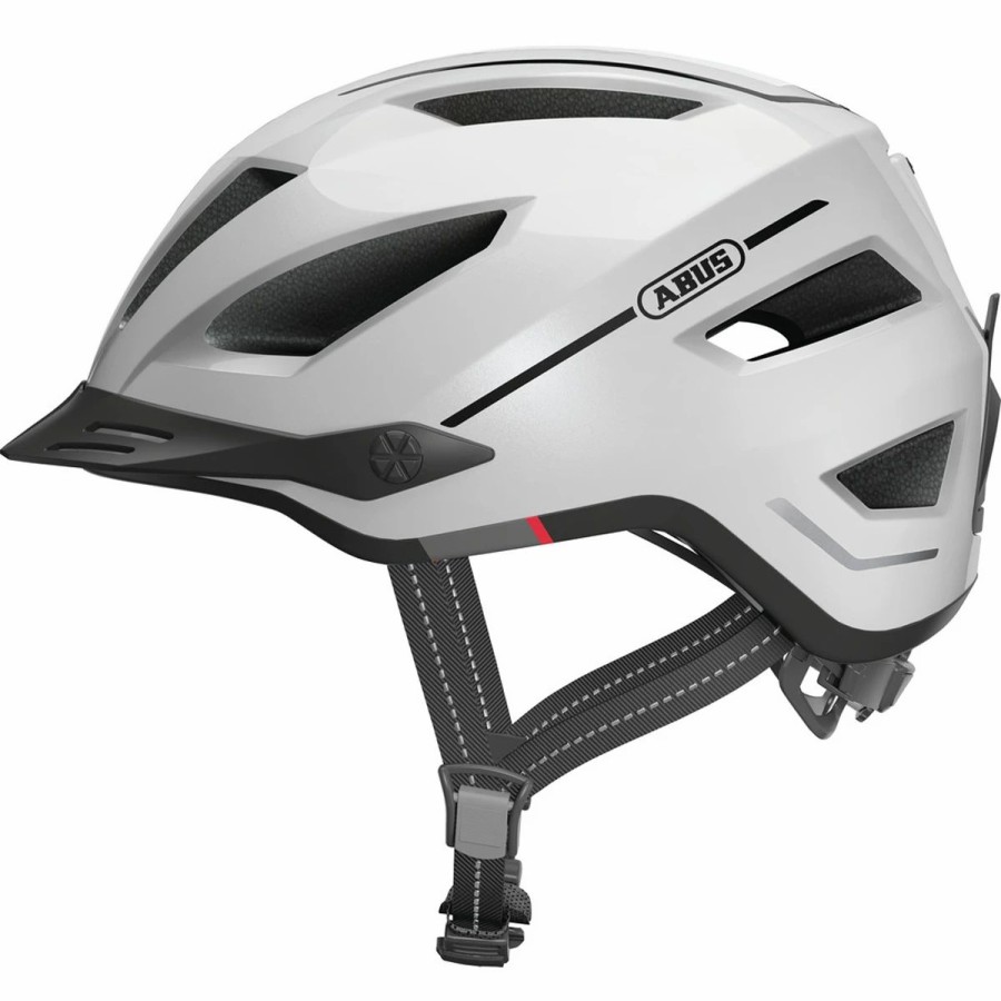 Bike Helmets | * Abus Pedelec 2.0 Mips Pearl White L Damaged Packaging